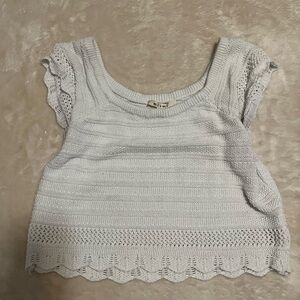 sweater crop top
